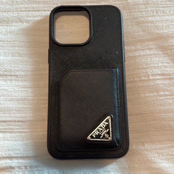 AUTHENTIC Prada iphone13Pro case with card holder - Picture 1 of 2